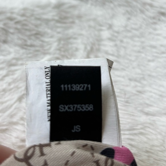 GUESS White Pink Monogram Wristlet Clutch Wallet | Logo Pattern Classic - Picture 6 of 9